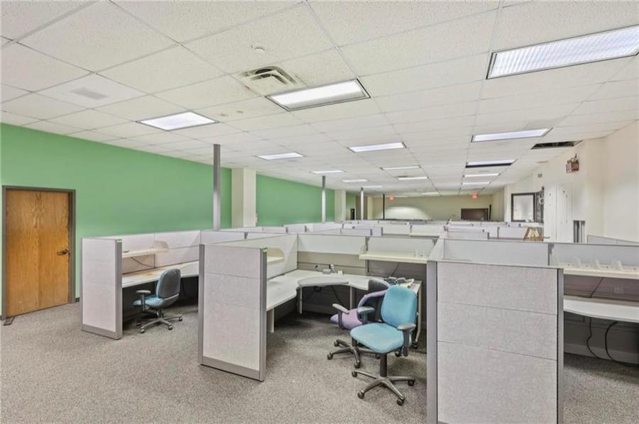 Furnished workstations, ready to staff